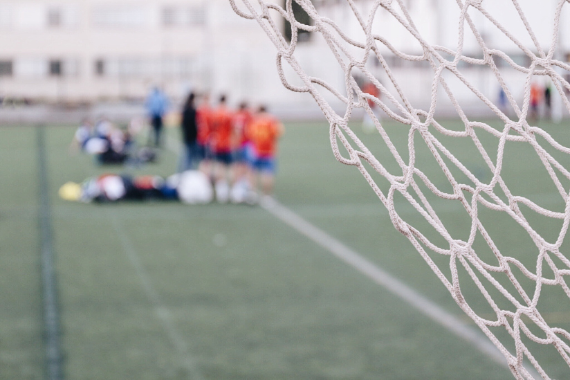 håndarbeid fotballmål syntetisk fiber råolje Kapittel_1:_Med_pinner,_krok_og_nål